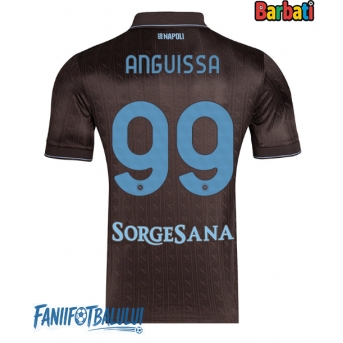 SSC Napoli Frank Anguissa #99 Tricou Fotbal Replică 2025-26 Barbati Treilea